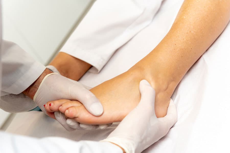 Artrosis de tobillo y pie